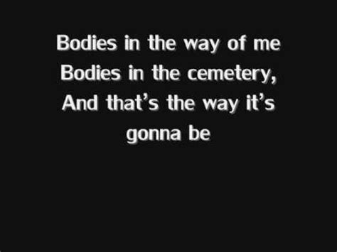 bodies robbie williams lyrics.